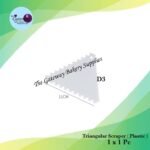 Triangular Scraper ( Plastic ) D3 1x1Pc