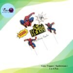 Paper Topper ( Spiderman ) 1x6Pcs
