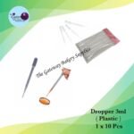 Dropper 3mL ( Plastic ) 1x10Pcs