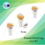 French Fried Cup 8cm ( Plastic ) 1x1Pc