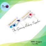 HBD Topper 1x1Pc