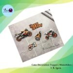 Paper Topper ( Motorbikes ) 1x5Pcs