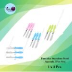 Pancake Stainless Steel ( Spatula 3Pcs Set ) 1x3Pcs