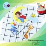 Paper Topper ( Moon Boy ) 1x4Pcs