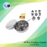 24 Pcs Cookies Cutter 1x24Pcs