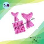 Silicon Mold ( Sea ) 1x3Pcs