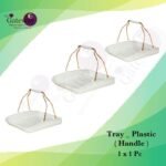 Tray - Plastic ( Handle ) 1x1Pc