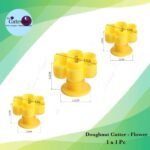 Doughnut Cutter - Flower 1x1Pc