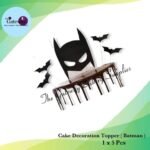 Paper Topper ( Batman ) 1x5Pcs