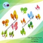 Paper Topper ( 36 Tree Set ) 1x36Pcs