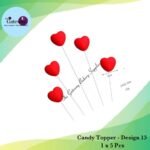 Candy Topper _ Design13 1x5Pcs