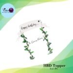 HBD Topper 1x1Pc