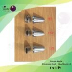 Cream Nozzle ( Stainless Steel - Good Quality ) 1x1Pc
