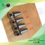 Cream Nozzle ( Stainless Steel - Good Quality ) 1x1Pc