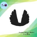 Feather Wings ( Black ) 1x1Pc