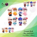 Couple Doll ( Boy & Girl ) 1x2Pcs