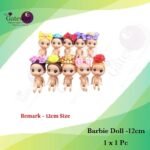 Barbie Doll - 12cm 1x1Pc