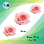Rose - Pink 8cm 1x1Pc