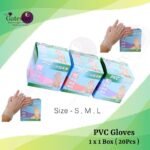 PVC Gloves 1x1Box ( 20Pcs ) S,M,L
