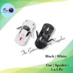Car ( Spyder ) Black / White 1x1Pc