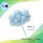 Cloud Topper B ( Blue ) <Size L> 1x1Pc