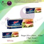 Bega Brand - Burger Slices White 1kg-84slices