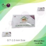 Almond Slices _ House Of Almond 25Lbs ( 0.7~1mm size )