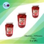 Ligo _ Red Cherries With Stalk 737Grams
