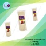 Emborg Mozzarella Cheese Block 2.3Kg