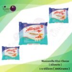 Alllowrie _ Mozzarella Cheese Slices 100Grams ( 6Slices )