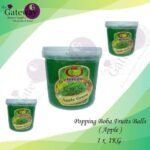 Popping Boba Fruit Ball ( Apple ) 1Kg
