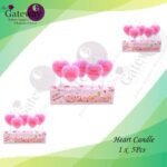 Heart Candle 1x5Pcs