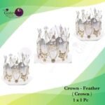 Crown - Feather 1x1Pc