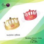 Birthday Crown _ Color 1x1Pc