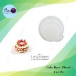 Plastic Cake Base 1x1Pc