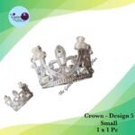 Crown - Design 5 ( Small / Silver )