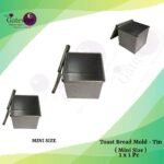 Toast Bread Mold ( Tin ) _ Mini Size
