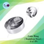 Cake Ring ( Stainless Steel ) 1x1Pc
