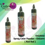 Unishine Red Red Spray Color Powder 45g (Unicorn Brand - Food Color)