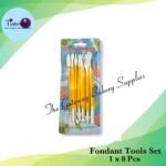Fondant Tools Set 1x8Pcs