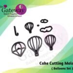 Cake Cutting Mold ( Balloons Set ) 1x1Set