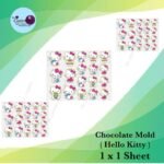 Chocolate Mold ( Hello Kitty ) 1x1Sheet
