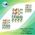 Chocolate Mold ( Dinosaur ) 1x1Sheet
