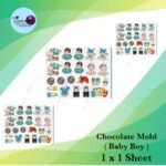Chocolate Mold ( Baby Boy ) 1x1Sheet