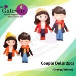 Couple Dolls ( Orange / Winter ) 1x2Pcs
