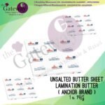 Anchor _ Unsalted Butter Sheet 2Kg