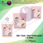 Donut Sugar _ Snow Powder Sugar ( Lin Brand ) 1x500 Grams < 1 Ctn Included 12 packs >