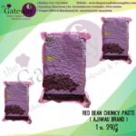 Red Bean Chunky Paste - AJIWAU Brand 3KG
